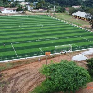 EXCLUSIVE: Ghana Gas begins construction of FIFA-standard Astro-Turf for Asante Kotoko at Adako Jachie